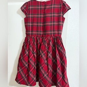 Carter's Red Plaid Kids Formal Dress